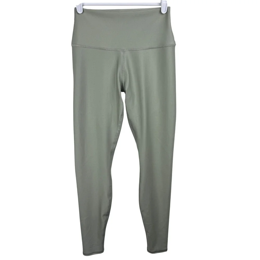 Alo Yoga Women's High Waist Leggings Sage Green Size Small Athleisure Workout